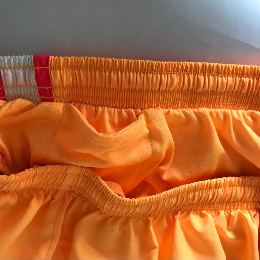 NIKE Tempo Dri-Fit Running Shorts Neon Orange - Picture 4 of 13
